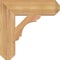 Ekena Millwork Olympic Craftsman Smooth Bracket, Western Red Cedar, 3 1/2"W x 14"D x 14"H BKT04X14X14OLY04SWR - alternate 4